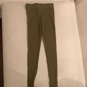 Forever 21 leggings. XS - olive green in color